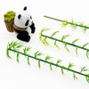Attuslla Model Miniature Bamboo Trees, Green Plastic Bamboo Trees for