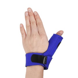 ZONADAH Breathable Trigger Finger Splint Wrist Brace Finger Brace Finger Holder Protector Fingers Straighten Support with Palm Strap Guard Gear for Left Hand