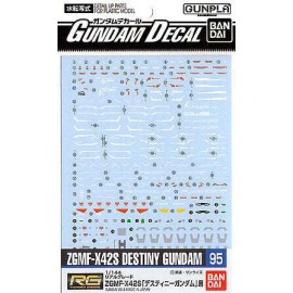 BANDAI GD95 RG Destiny Gundam Decal
