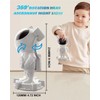 FotuYogo Astronaut Star Projector Night Light for Bedroom with Bluetooth