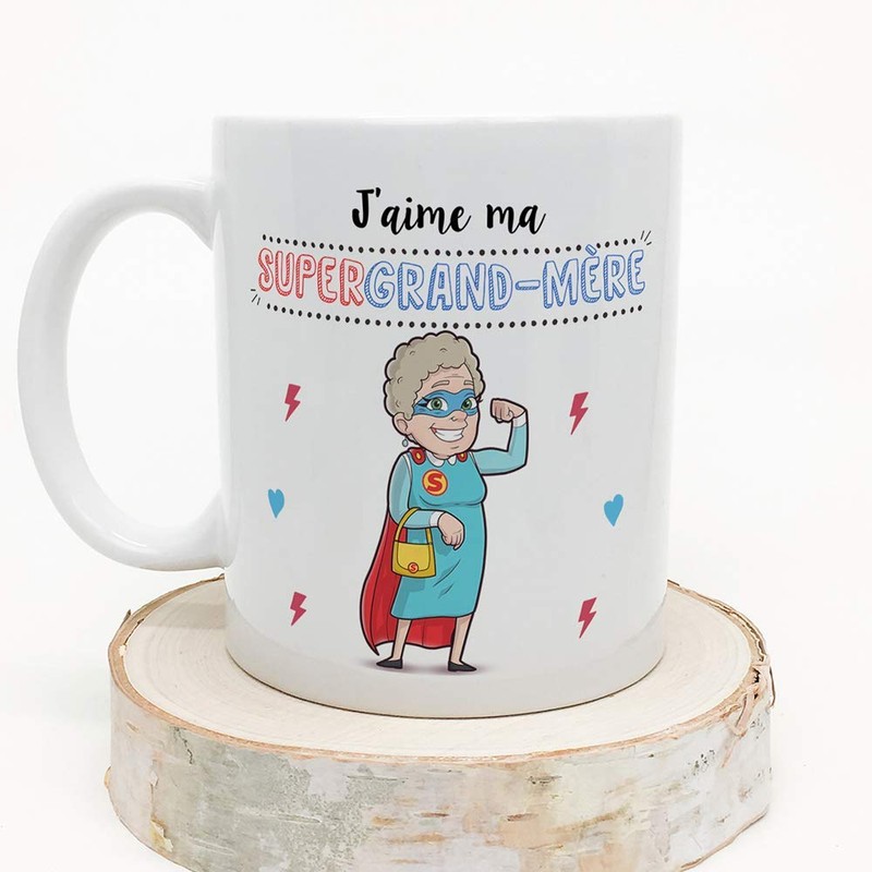 MUGFFINS Mugs for Grandma french