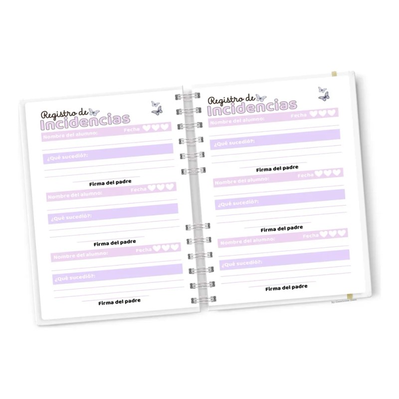 Agenda Docente El Cadaver De La Novia - 1/2 Carta