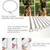 PUROAYET Chain Dog Collar, Heavy Duty Stainless Steel Metal Link