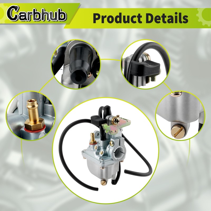 Carbhub Carb Compatible with SUZUKI JR 50 JR50 Carburetor +