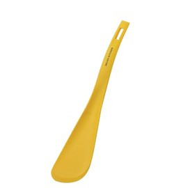 DELISH KITCHEN G-5203 Pearl Metal Spatula Turner Cooking Turner, All Nylon, Yellow