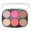 Paletas Para Rostro Bissú 3 En 1 Rubor Bronceador Iluminador