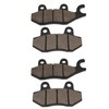 Motadin Front Rear Brake Pads compatible with Kawasaki NINJA 300