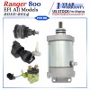 Motorsupermarkets Starter for Polaris Ranger 800 EFI 2010-2014 W/Bendix &