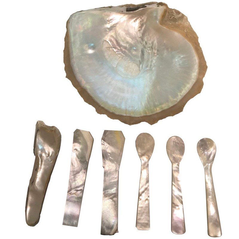 SILBERKANNE 2 x Caviar Spoons Egg Spoons L 12 cm