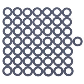 Oil Drain Plug Gasket, 50pcs Metal Aluminium Alloy Drain Plug Gaskets 90430-12031 OEM Parts Replacement Fit for /