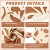 2 Pcs Mexican Arch Cover Cielito Lindo Backdrop,Brown