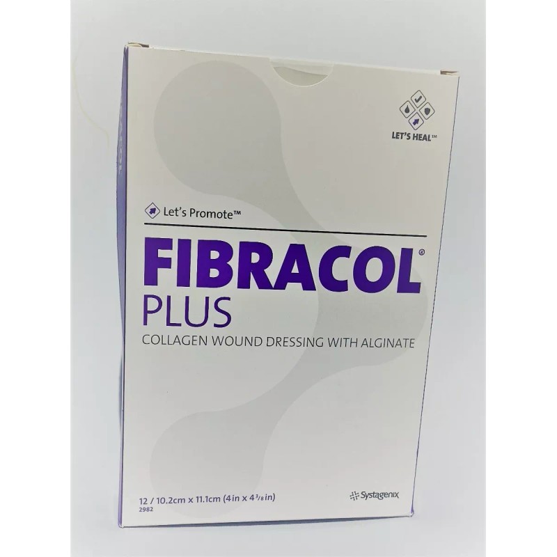 Systagenix Fibracol Plus Apósito De Colágeno-alginatocalcio 10.2x11.1cm