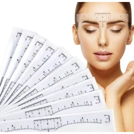40 Regla Flexible Adhesiva Diseño De Cejas,microblading