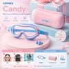 COPOZZ Kids Anti-Fog Swim Goggles – Big Frame Wide View