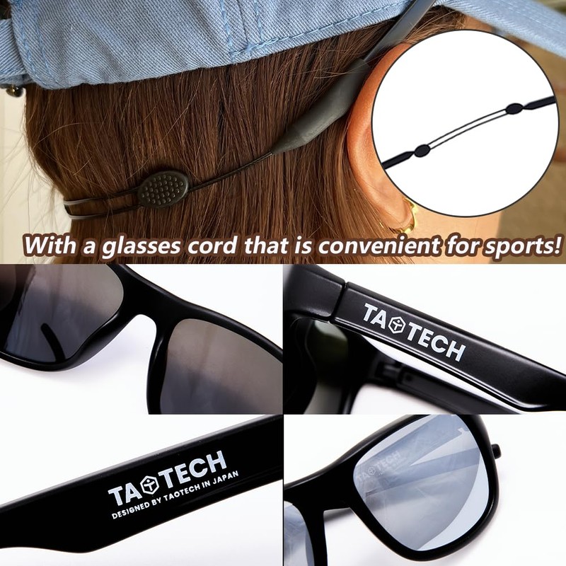 TaoTech Polarized Floating Sunglasses, UV400 Ultraviolet Rays, Reflected Light, Strong