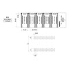 [SSOP/SOIC] 28-pin IC pitch conversion board