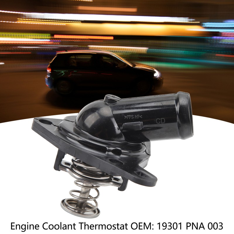 Engine Coolant Thermostat with Gasket 19301 PNA 003 Replacement for