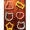 CAT Bear Heart Star Candy Shapes Girls Dress Cookie Cutter