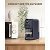 PURHUGO CHEF Multi-Capsule Espresso Machine, Brews Coffee or Hot Water,