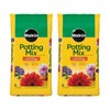 Miracle-Gro 2 Pack Potting Soil Mix for Container Plants, Flowers,