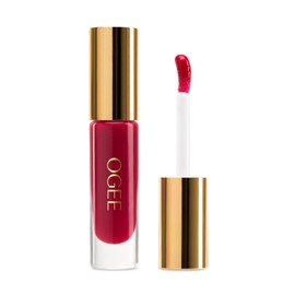 Ogee Beyond Clean Lip Gloss - Certified Organic Lip Gloss for Women - Effortlessly Plump, Hydrate & Add High-Shine Color, Thistle - Sheer Vibrant Pink