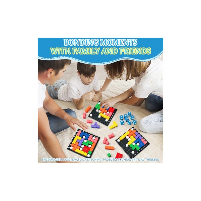 STEM Puzzle Game The Brain Square 2.0 with 10,000,000+ Solutions