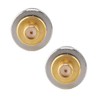 2PCS UHF Connector Female S0239 to SMA-F Adapter RF Coaxial