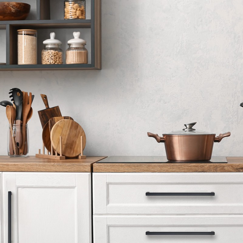 Ravinte 20 Pack 11-5/16 Inch Kitchen Square Cabinet Handles Matte