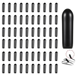 WOSKAR Prong Collar Covers (60 Tips per Pack), Vinyl Comfort Prong Tips for 2.25mm-4.0mm Dog Pinch Collar (2.25mm-3.0mm)