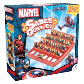 Novelty Corp - Juego de adivinanza de Marvel, 2 jugadores, Edad recomendada 8                                                                         