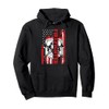 Firefighter Designs - US Flag Firefighter Pullover Hoodie