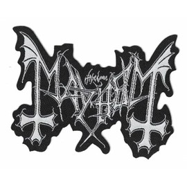 Mayhem Logo (White) Patch
