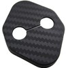 BRIGHTZ Lactis 100 105 Carbon Style Door Striker Cover 1PC