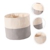Ciieeo 1pc Cotton Rope Basket Bread Storage Rattan Basket Bag