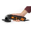 WEN 7-Amp Angle Grinder with 4-1/2-Inch Wheel and Reversible Handle