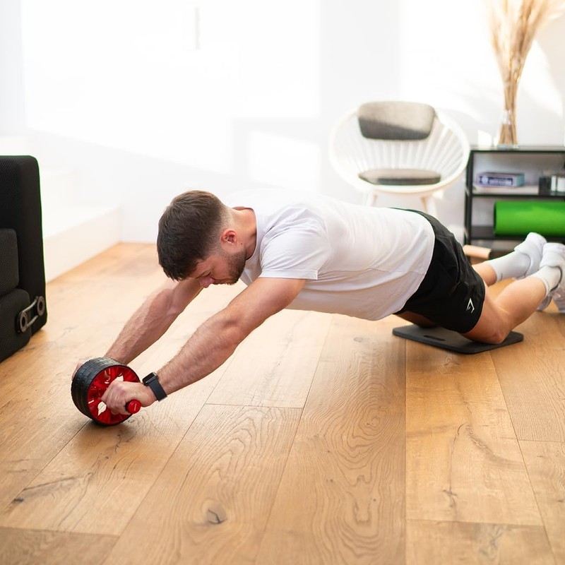 Neolymp Premium Abdominal Trainer AB Roller + 5 Year Warranty