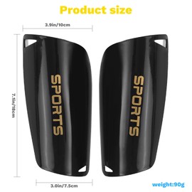 Football Shin Guards, Shin Guards Pads, Youth Child Soccer Shin Pad for Football Games，Protective Soccer Equipment