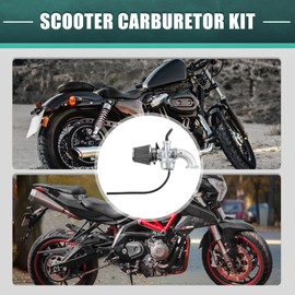 X AUTOHAUX 1 Set Motorcycle Carburetor 22mm Replacement for 4 Stroke 50cc 110cc 125cc