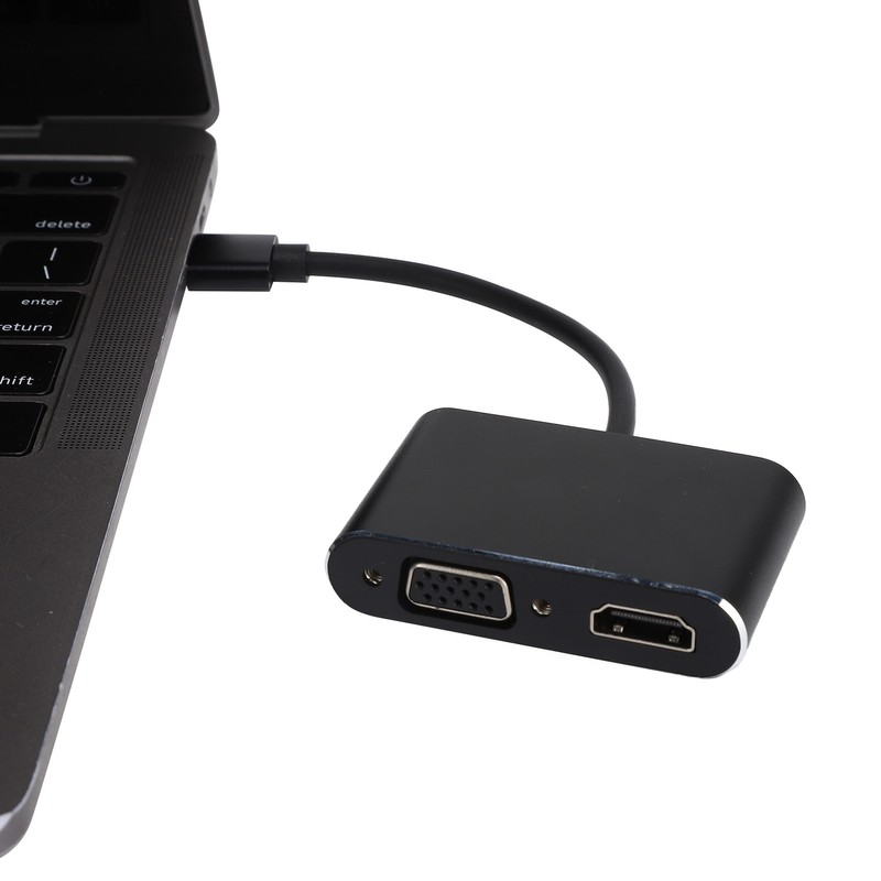 USB3.0 to High Definition Multimedia Interface VGA Adapter 2in1 HD