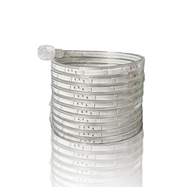 Russell Decor LED Rope Lights Flat Strip Waterproof connectable Multicolor Color Changing Indoor Outdoor use (30 Feet)