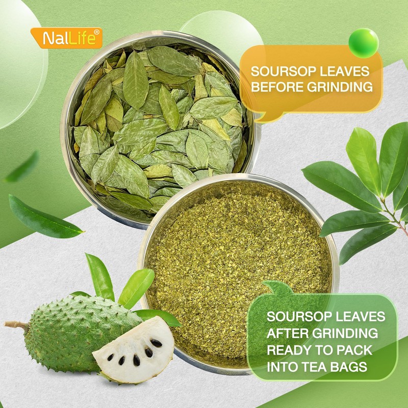 NalLife Soursop Leaves Tea pack of 30 Tea Bags