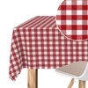 Martina Home TEFLONATED TABLECLOTH MADE Vichy Red 100X140 CM