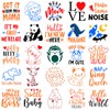 OOTSR 25 Baby Stencils, Drawing Stencils Template for Baby Shower,