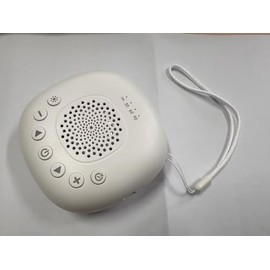 White Noise Machine Baby,Einschlafhilfe Erwachsene Baby,Portable White Noise Machine for Adults,Schlafmusik Weißes Rauschen Baby mit Super Akku, Sound Machine USB 7 Bunte Beleuchtung,Weiße