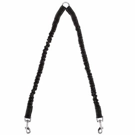 STGOOD 2 Dog Leash No Tangle Pet Double Dog Coupler Walking & Training Leash for Small Medium Dog(Black)