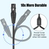 Baroflone XLR Splitter Cable, 1 Female to 2 Male Y