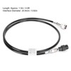 CGA320 1.5m Soda Hose Adapter CO2 Gas Cylinder Refill Adapter