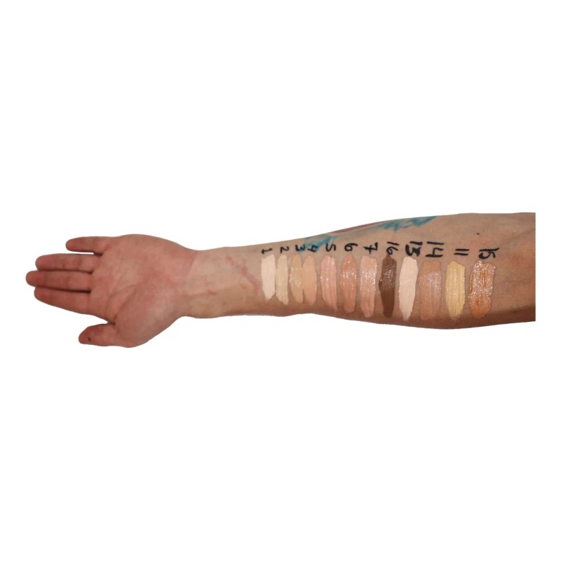 2 Corrector Liquido Profesional Cobertura Completa Coverage