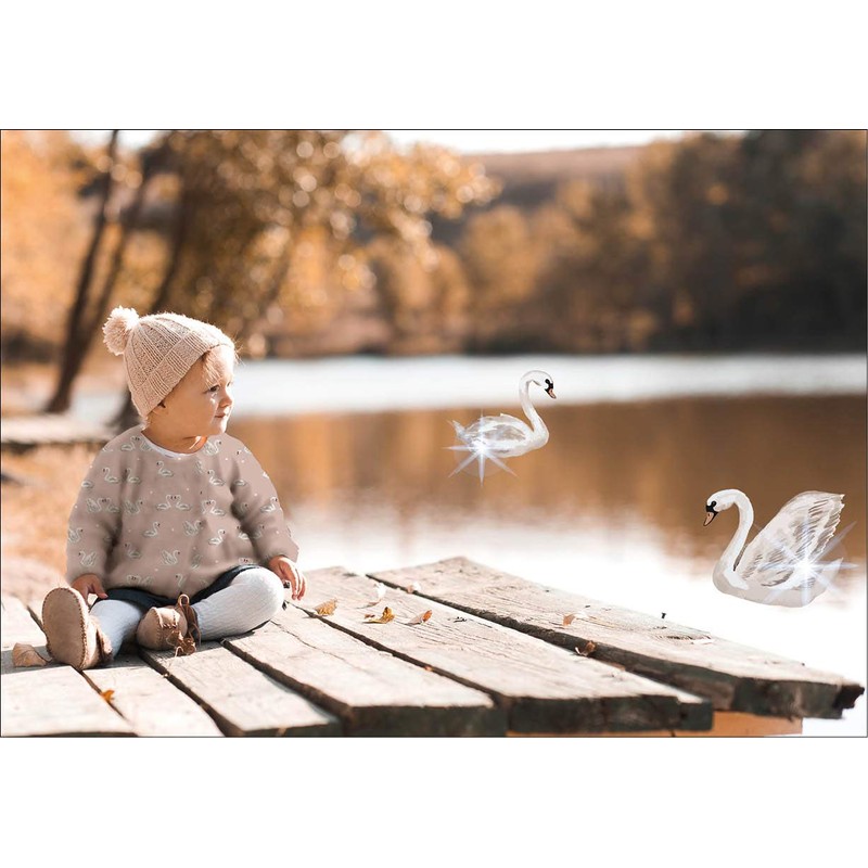 Fabrics-City 2M Soft Melange Cotton Fleece Fabric Fleece Cotton Doubleface