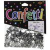 Beistle Silver Stars Confetti 1/2 oz